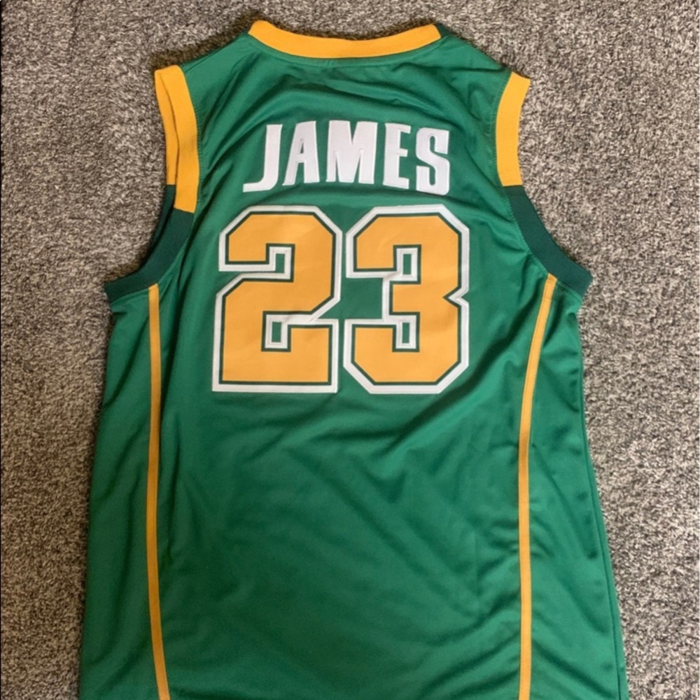 Lebron James Jersey -Saint Vincent Saint Mary’s High School RARE GREAT CONDITION